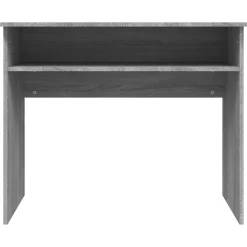815463 vidaXL Bureau Sonoma gris 90x50x74 cm Bois d'ingénierie