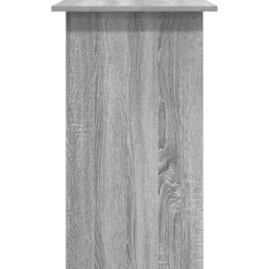 815478 vidaXL Bureau Sonoma gris 80x45x74 cm Bois d'ingénierie