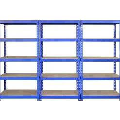 3 x Q-Rax 90 x 50 x 180cm Bleu
