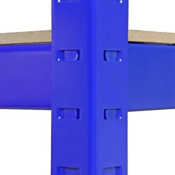 5 x Rayonnages T-Rax 90cm Bleus & Connecteurs de Baies