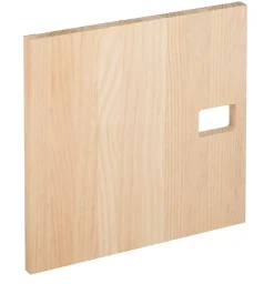 Accessoire porte en pin pour étagère modulaire Dinamic 32,5x32,5 cm
