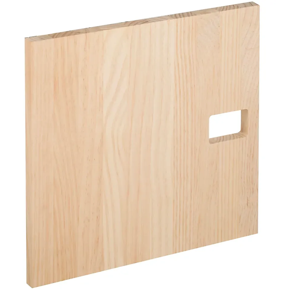 Accessoire porte en pin pour étagère modulaire Dinamic 32,5x32,5 cm