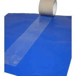 Adhésif de réparation bâches 200mm x 20m - Qualité PRO TECPLAST ADHREP - Pour tout type de bâches dont bâches serre et toiles PVC