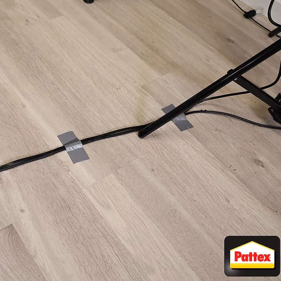 Adhésif de réparation Pattex Power tape gris 25m