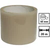 Adhésif transparent 50mm x 20m pour réparation bâche