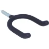 AMIG - Crochet multi-usage 773 - 130 x 75 x 10 mm - Acier - Noir