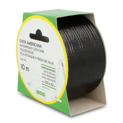 AMIG - Toile étanche 516 - 10 m x 50 mm - Noir
