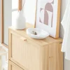 Armoire à Chaussures 2 Abattants, étagère à Chaussures avec 2 Portes, FSR160-N, SoBuy