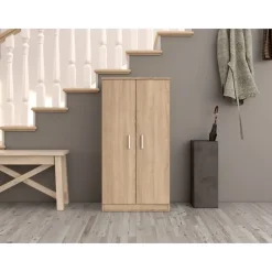 Armoire à chaussures 2 portes (30 Paires) Zapateros - H108cm