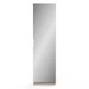 Armoire à Chaussures 1 Porte Miroir L50 cm - Zapatero