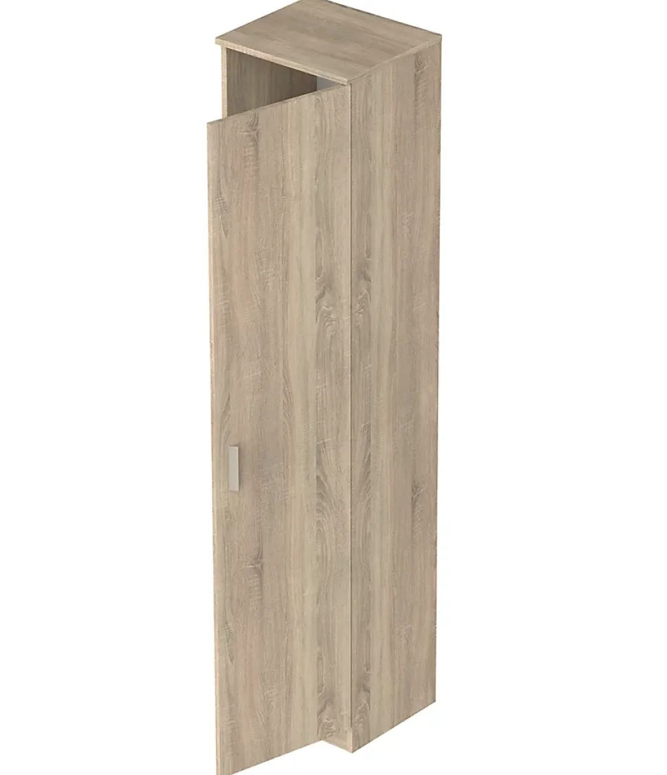 Armoire / meuble de rangement coloris cambrian - Hauteur 180 x Longueur 40 x Profondeur 35 cm