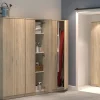 Armoire / meuble de rangement coloris Cambrian - Hauteur 180 x Longueur 60 x Profondeur 35 cm