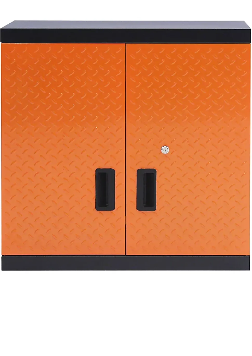 Armoire à outils murale en métal Magnusson noir et orange