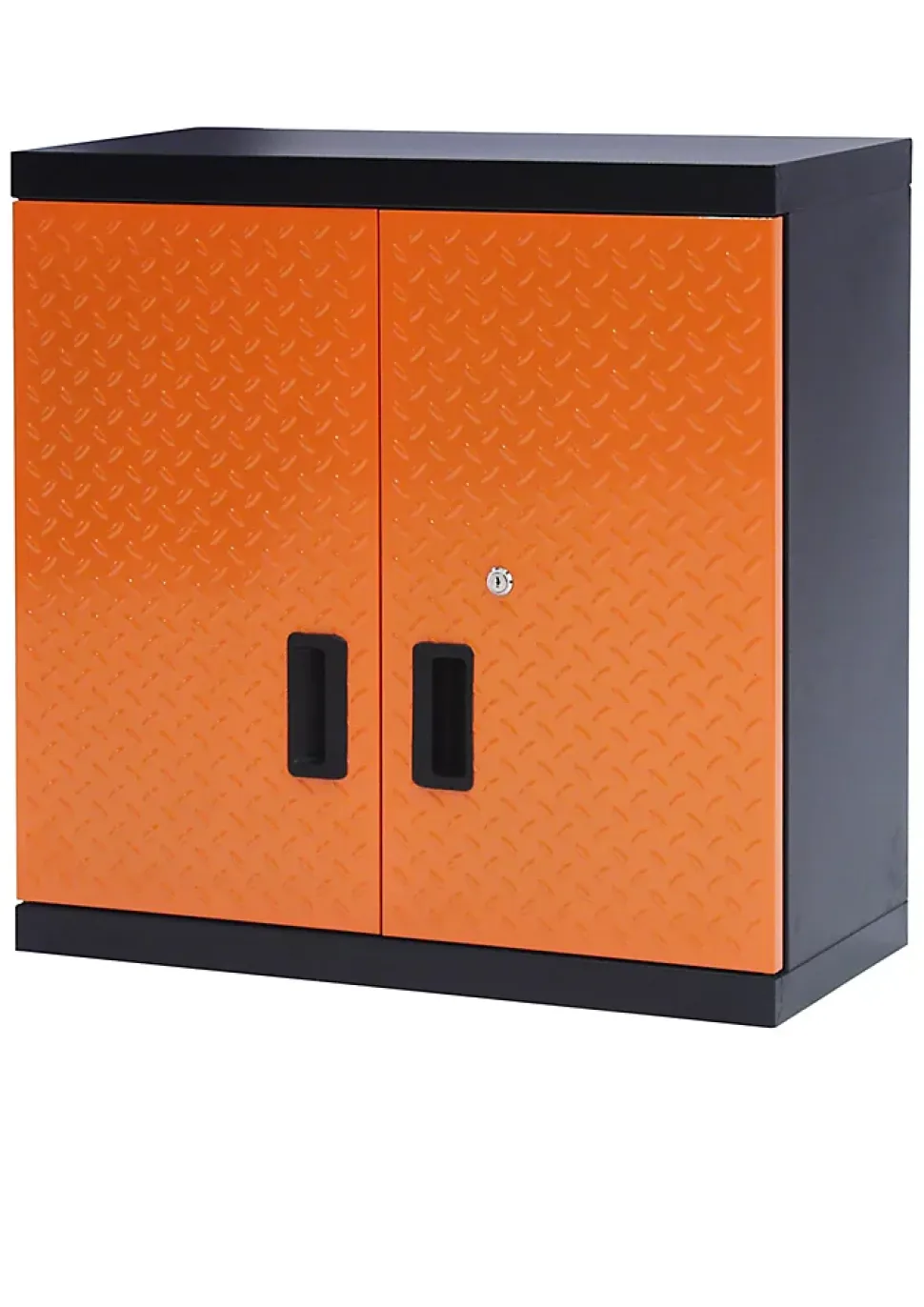 Armoire à outils murale en métal Magnusson noir et orange