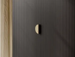Armoire 3 portes avec tringle et étagères 150 cm FRAME noir