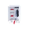Armoire 2 Portes en Bois "Coraze" 199cm Blanc
