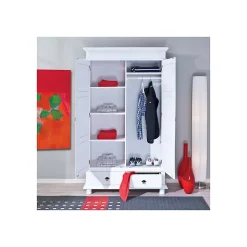 Armoire 2 Portes en Bois