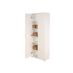 Armoire 2 Portes "Lorenzo" 189cm Blanc