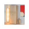 Armoire 2 Portes "Lorenzo" 189cm Chêne Sonoma