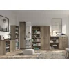 Armoire 2 portes TOLLY Chene sonoma L75 cm