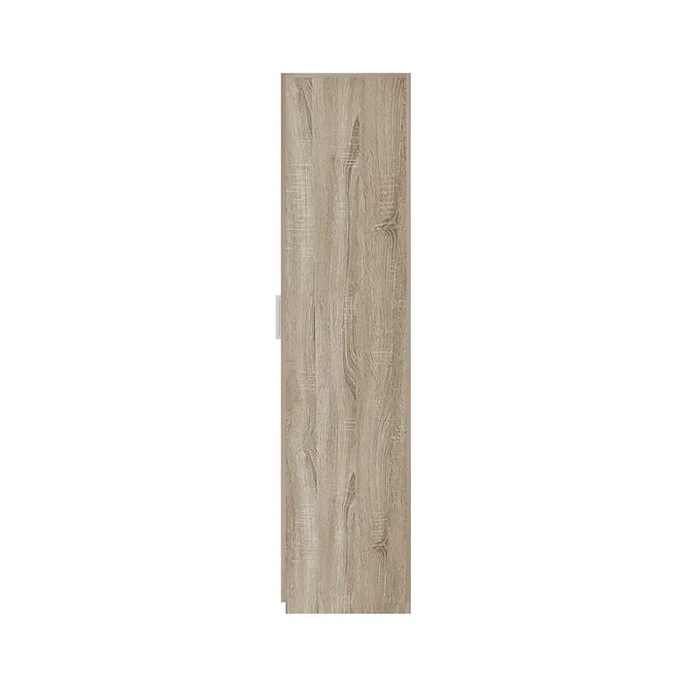 Armoire 3 portes TOM Chene sonoma Grand espace de rangement