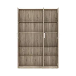 Armoire 3 portes TOM Chene sonoma Grand espace de rangement