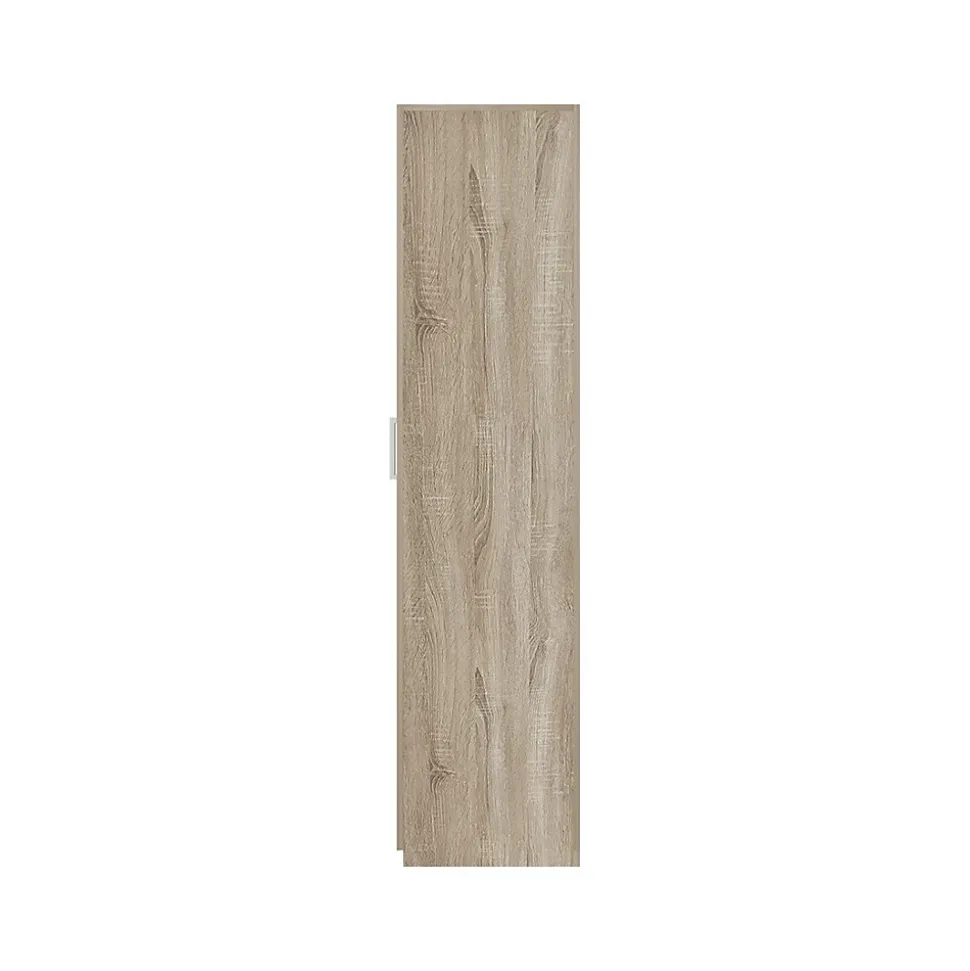 Armoire 2 portes TOM Chene sonoma Largeur 80 cm