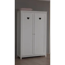 Armoire 2 portes Vipack Amori - Blanc