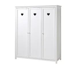 Armoire 3 portes Vipack Amori - Blanc