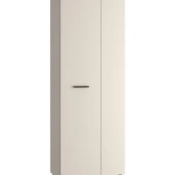 Armoire a chaussures - Beige sable - 18 paires - L68,7 x P36,5 x H181,1 cm