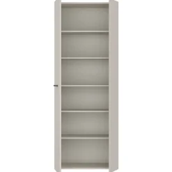 Armoire a chaussures - Beige sable - 18 paires - L68,7 x P36,5 x H181,1 cm