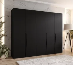 Armoire a portes battantes Piano 1 250 x H. 202 x P. 52, 5 portes