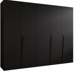 Armoire a portes battantes Piano 1 250 x H. 202 x P. 52, 5 portes
