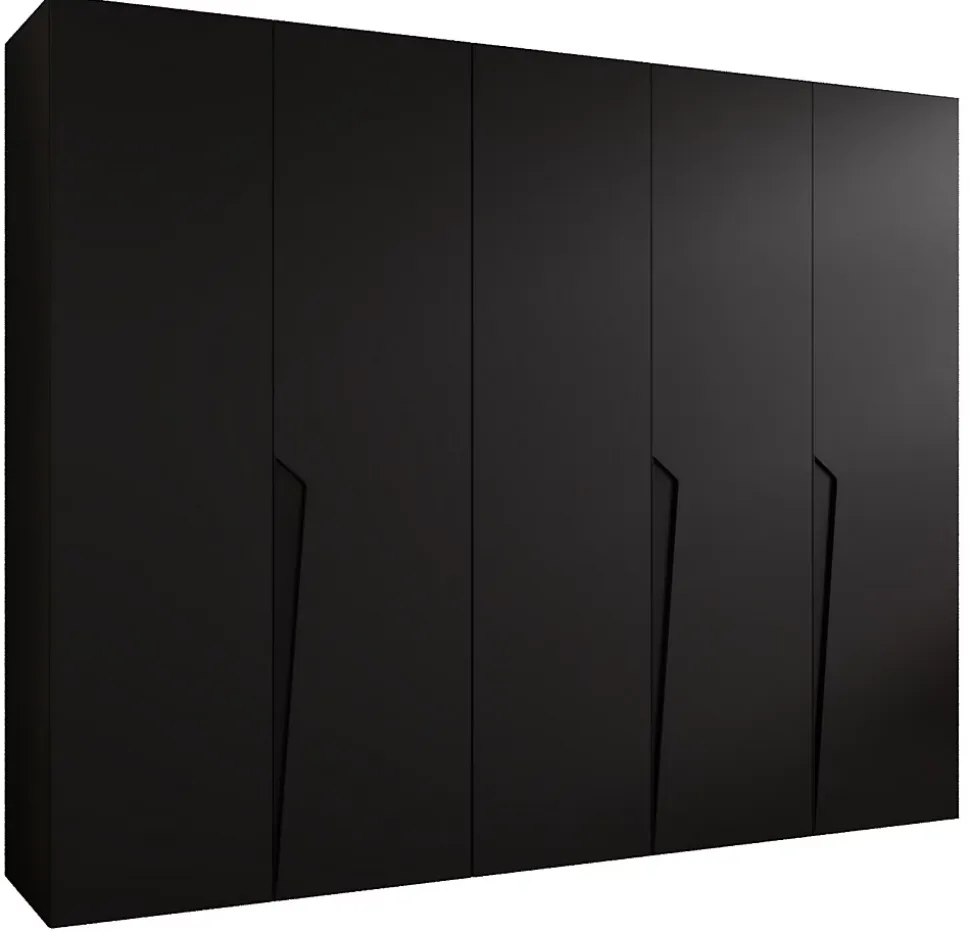 Armoire a portes battantes Piano 1 250 x H. 202 x P. 52, 5 portes