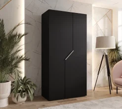 Armoire a portes battantes Andrew 1 100 x H. 202 x P. 52, 2 portes