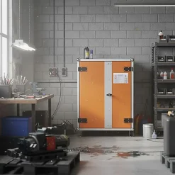Armoire antifeu batteries - Avec pieds - 11898