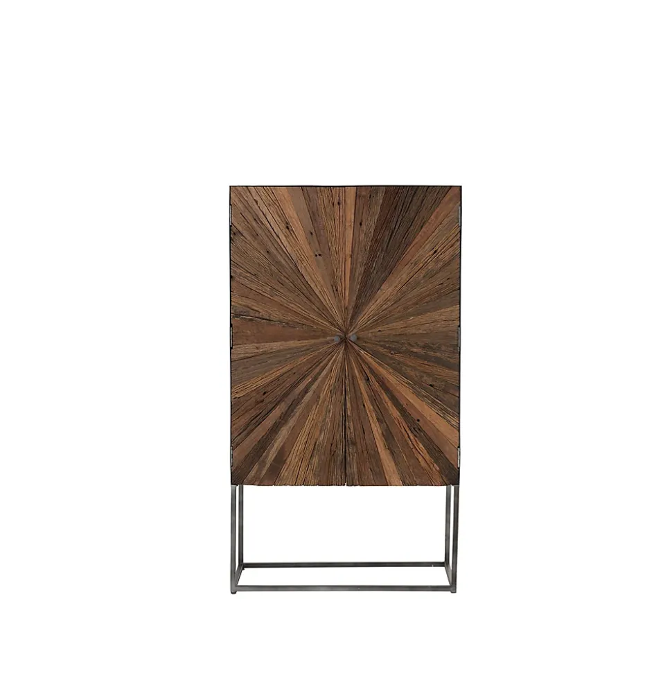 Armoire bar en bois et pieds métal - SHINE