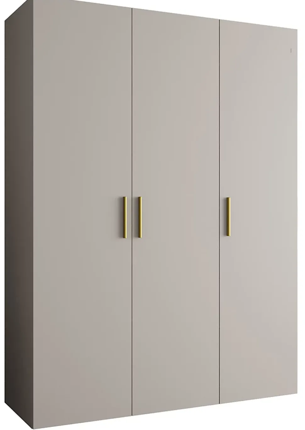 Armoire Bari 1 a portes battantes H. 202 x L.150 x P. 52, 3 portes