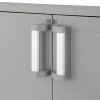 Armoire basse plastique 2 tablettes Major L.49 x H.101 x P.78 cm