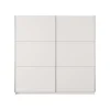 Armoire blanche 2 portes coulissantes 150 cm Collection ARSALA