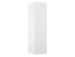 Armoire blanche avec 5 tablettes GoodHome Atomia H. 187,5 x L. 50 x P. 58 cm