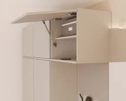 Armoire, cachemire / beige, 200 x 238 x 35 cm