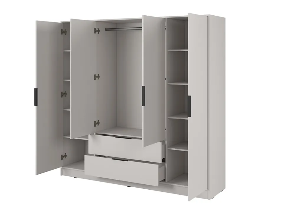 Armoire, cachemire, 206 x 200 x 51 cm
