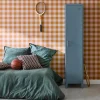 Armoire chambre en acier bleu 4 espaces de rangement. casier