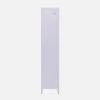Armoire chambre en acier lilas 4 espaces de rangement. casier
