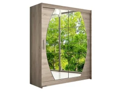 Armoire Closico Camera VIII, Nombre d'étagères: 5, 200x150x58cm