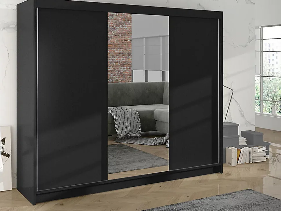 Armoire Closico Durion I, Nombre d'étagères: 9, 215x200x58cm