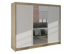 Armoire Closico Durion I, Nombre d'étagères: 9, 215x200x58cm