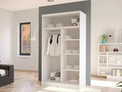Armoire Closico Fractor IV, Nombre d'étagères: 4, 200x100x58cm