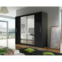 Armoire Closico Pallor II, Nombre d'étagères: 5, 215x180x58cm